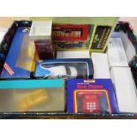 EIGHT ASSORTED TELECOMMUNICATION DIECAST MODELS including limited edition Code 3 models; and a Corgi