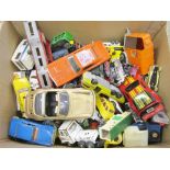 ASSORTED DIECAST MODEL VEHICLES circa 1970s and later, by Matchbox, Corgi and others, playworn,