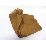 A SECOND WORLD WAR BRITISH WOMEN'S LAND ARMY PAIR OF CORDUROY BREECHES by Redman Bros., dated