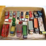 ASSORTED DIECAST MODEL VEHICLES circa 1950s-60s, by Dinky and Corgi, variable condition, generally