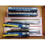 [OO GAUGE]. A B.R. 'INTER-CITY 125' HIGH SPEED TRAIN COLLECTION comprising Lima Power Car and
