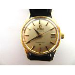 OMEGA Constellation, Automatic Chronometer, the circular white dial with gilt batons, hands and