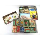 POSTCARDS & CIGARETTE CARDS comprising approximately 185 topographical and 75 seaside and other