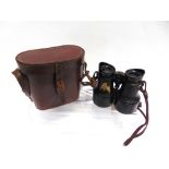 A PAIR OF BRITISH SERVICE ISSUE BINOCULARS marked 'H.H. & Son Ltd / Liverpool / No.19976', one