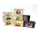 EIGHT CORGI CLASSICS MODEL BUSES comprising No.97198, Guy Arab 'Southdown'; GB Models (code three)