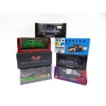 SEVEN ASSORTED 1/43 SCALE MODEL CARS comprising Bang No.7304, Alfa Romeo 2000 Sprint 'Polizia';