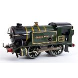 [O GAUGE]. A HORNBY NO.1 SPECIAL, G.W.R. 0-4-0 TANK LOCOMOTIVE, 5500 with 'Great Western' to tank