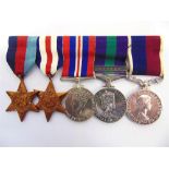 A SECOND WORLD WAR & LATER GROUP OF FIVE MEDALS TO SERGEANT V.M. PERRY, ROYAL AIR FORCE comprising