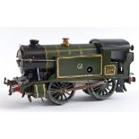 [O GAUGE]. A HORNBY NO.1 SPECIAL, G.W.R. 0-4-0 TANK LOCOMOTIVE, 5500 with 'GWR' button to tank