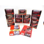 FIFTEEN EXCLUSIVE FIRST EDITIONS 1/76 SCALE 'LONDON TRANSPORT' MODEL BUSES including two gift