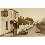 POSTCARDS - DEVON Approximately 220 cards, including real photographic views of Blackawton;