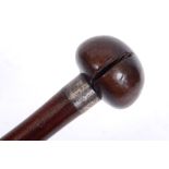 ANGLO-ZULU WAR 1879 - A ZULU KNOBKERRIE  of good patina and colour, used as a walking cane and