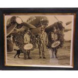 SECOND WORLD WAR AVIATION - AN ORIGINAL BATTLE OF BRITAIN PERIOD LARGE FORMAT LUFTWAFFE GROUP