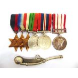 A SECOND WORLD WAR & LATER GROUP OF SIX MEDALS TO R.E. NIGHTINGALE, ROYAL NAVY comprising 1939-45