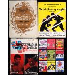 A collection of 20 Henry Cooper programmes dating between 1957 and 1971, a little duplication;