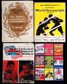 A collection of 20 Henry Cooper programmes dating between 1957 and 1971, a little duplication;