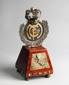 A rare trophy for an international meeting of athletics held at Real Madrid C.F. 18th May 1963, this