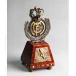 A rare trophy for an international meeting of athletics held at Real Madrid C.F. 18th May 1963, this