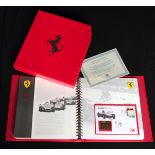 Ferrari official 50th Anniversary 1947-1997 limited edition Philatelic Collection,  a Chronicle of