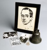 Memorabilia formerly in the possession of Erwin Gillmeister, German bronze medal winning sprinter at