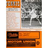 ''British Lawn Tennis'' from 1948 to 1978, with various changes in title including British Lawn