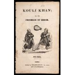 ''Kouli Khan; or, the Progress of Error'', a verse of political satire on King George II's divorce