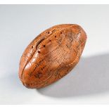 A miniature leather rugby ball signed by the Llanelli team in season 1958-59, approx. 30