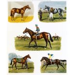 A signed Lester Piggott print titled ''The Five Greatest I Ever Rode'', signed in pencil by the