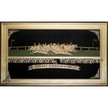 A fine metalwork & woodwork relief picture commemorating the first running of the Jubilee Stakes