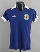 Archie Gemmill: a blue Scotland No.