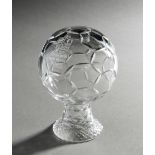 A crystal football trophy presented to West Ham United's Shaun Newton on the occasion of the match