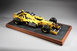 Jordan-Mugen Honda 198 Formula 1 die-cast 1:8 scale model by Amalgam,
the 1998 no.