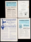 25 Tottenham Hotspur reserves programmes mostly 1960s,
19 homes, 4 aways,
