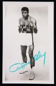 Cassius Clay: a good and early autograph circa 1963,