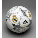 A Real Madrid-branded Champions League Final replica match ball signed by Cristiano Ronaldo,