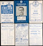 146 Chelsea home programmes dating between seasons 1945-46 and 1949-50,
i) 1945-46,
