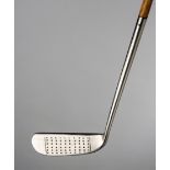 F.H. Ayres of London 'illegal' long-necked 'giraffe' putter,
7 1/4in.