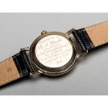 The gold watch presented by Tottenham Hotspur to Bobby Smith to commemorate the 1960-61 double