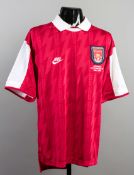 Ian Wright's red & white Arsenal No.