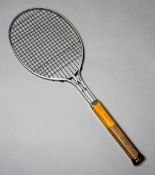 A Birmingham Aluminium Co. "Improved Birmal" racquet late 1920s,
Patent No.,219535, Reg. Design No.