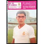 Real Madrid official club magazines August 1970 to October 1971,
missing June and July 1971,