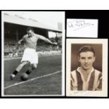 A Stanley Matthews pre-war autographed picture,