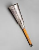 The exceptionally rare Helsinki 1952 Olympic Games silver bearer's torch one of only 15 made and