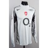 Manuel Almunia's grey Arsenal No.