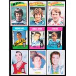 A collection of 150 autographed Trading Cards,
issued by A & BC, Topps, & JF Sporting Collectibles,