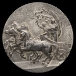 A Stockholm 1912 Olympic Games participation medal,
in white metal,