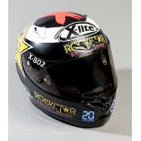 2012 Jorge Lorenzo Qatar Grand Prix worn helmet by Nolan,