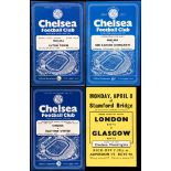 227 Chelsea home programmes dating between seasons 1954-55 and 1959-60,
i) 1954-55,