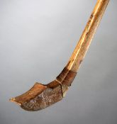 An early chole club,
with thick ash shaft,