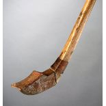 An early chole club,
with thick ash shaft,